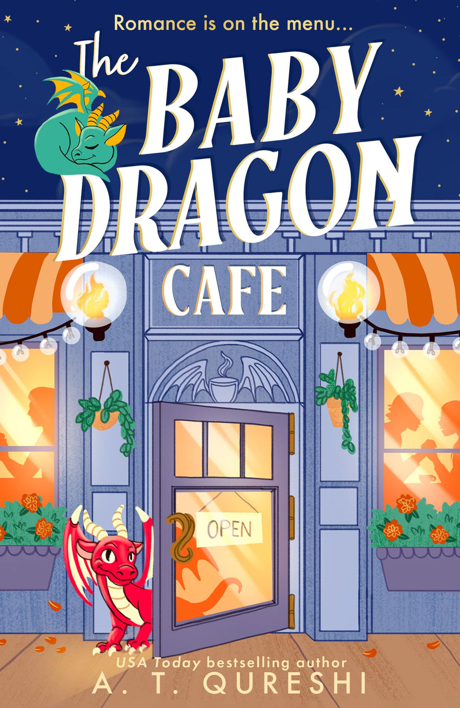 The Baby Dragon Cafe by A. T. Qureshi (The Baby Dragon #1)