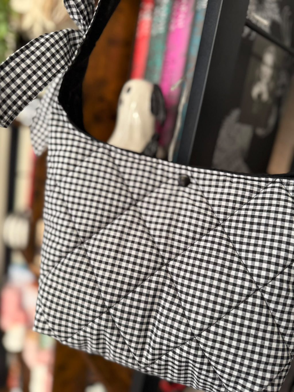 Quilted Mini Tote Bag - Christmas Edition