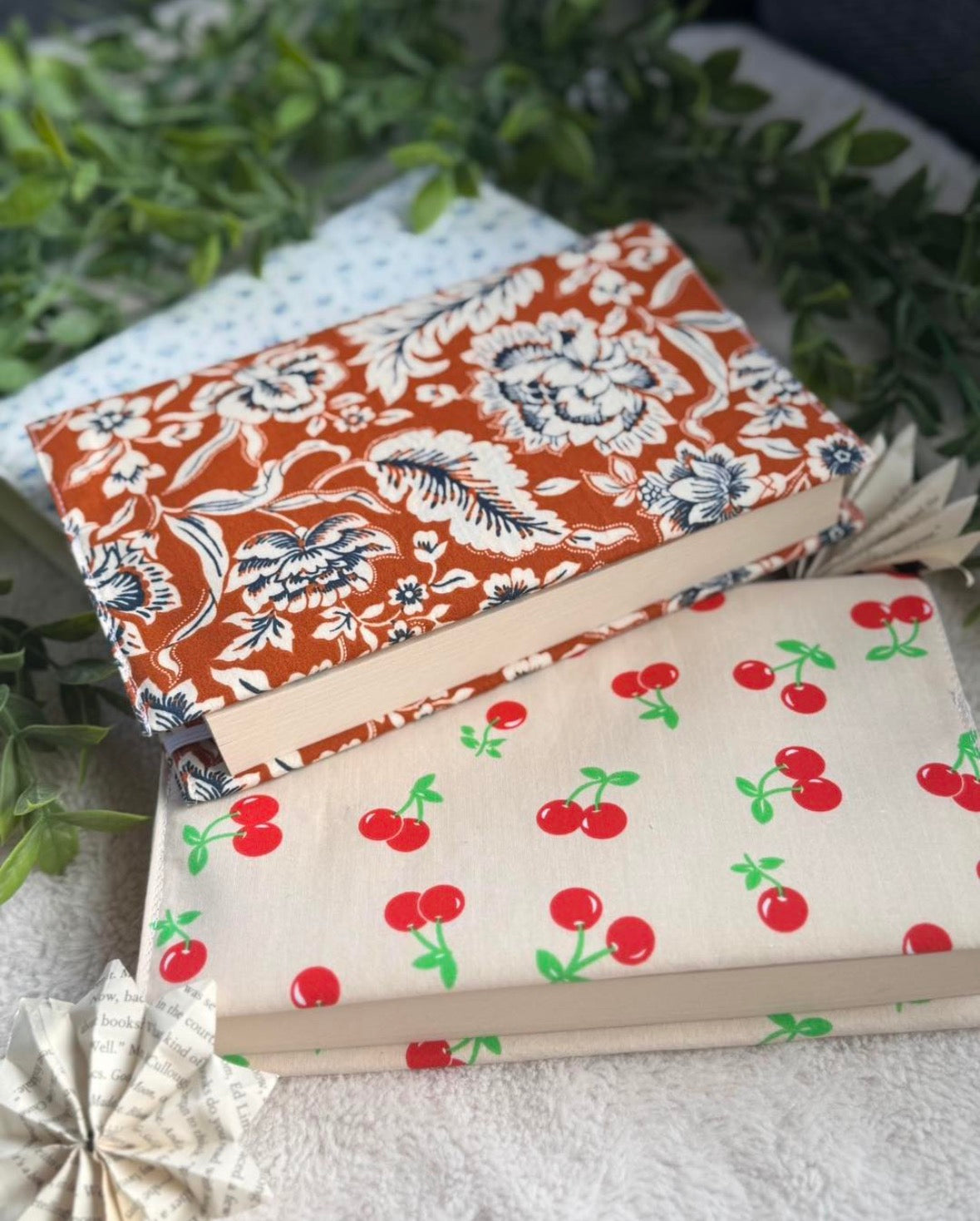 Fabric Dust Jacket - Paperback - Christmas Edition