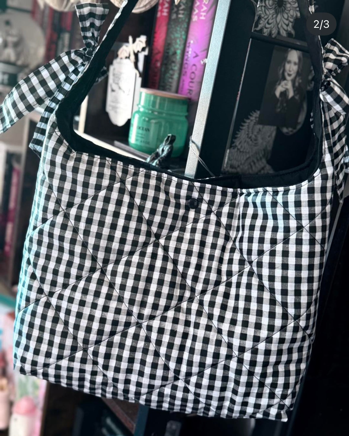 Quilted Tote Bag