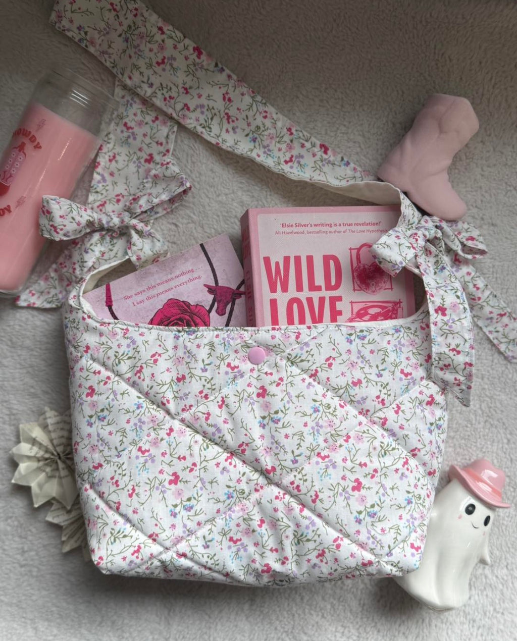 Quilted Mini Tote Bag