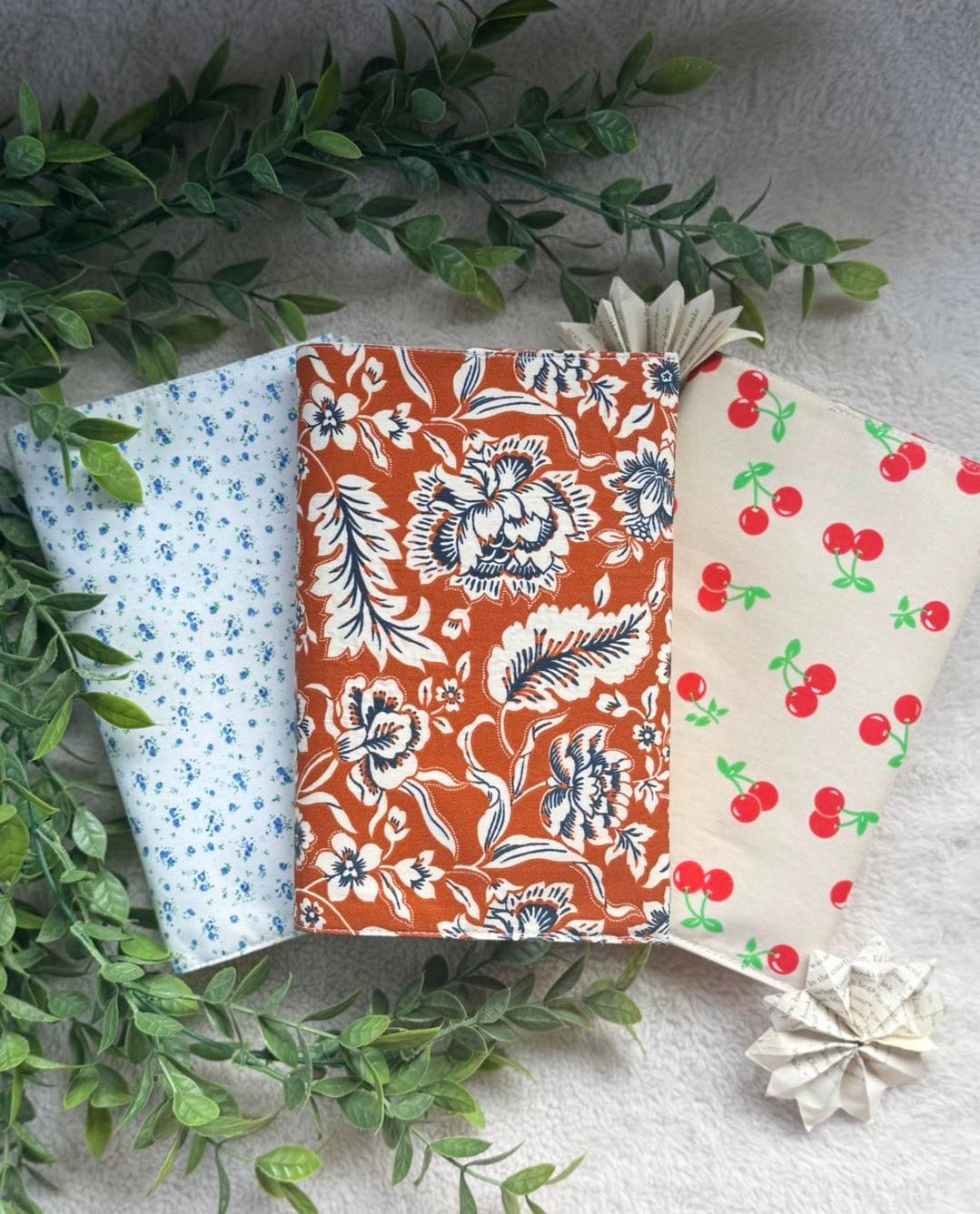 Fabric Dust Jacket - Paperback - Christmas Edition